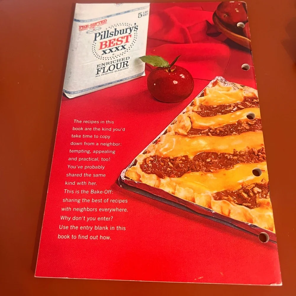 Vintage Pillsbury 14th Grand National Bake-Off Cookbook 1963 100 Recipes Booklet